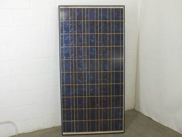Schuco S 180-SPU-4 180W polycrystalline solar panel – full front face view showing blue cell grid in aluminum frame