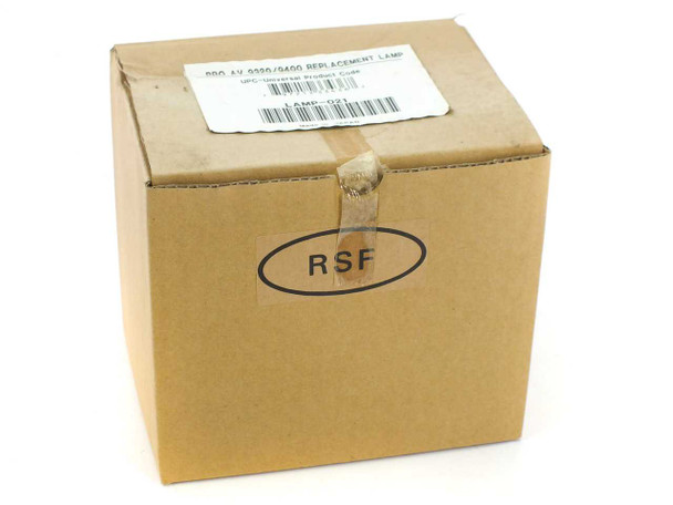 Sealed RSF cardboard box exterior for InFocus LAMP-021 Pro AV 9320/9400 replacement lamp