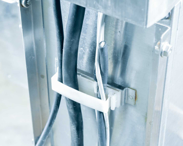 Anritsu KD8125AW close-up of power cord area showing cut power cord