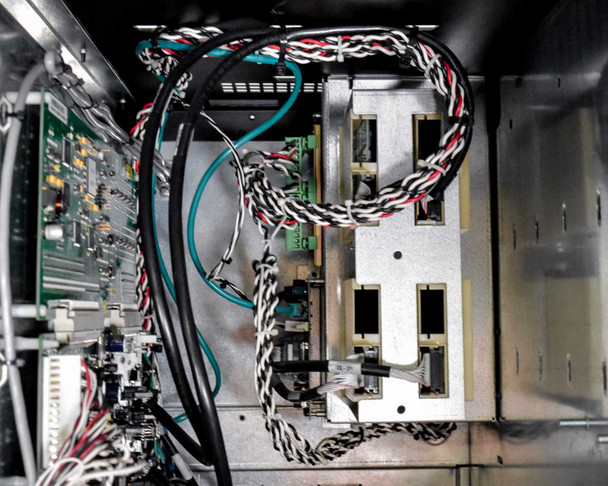 Eaton 9395-275 internal wiring compartment showing wiring harness and relay/control board assemblies