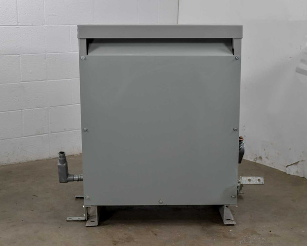 MGM Transformer AD370 – rear right side panel view showing enclosure and conduit fittings