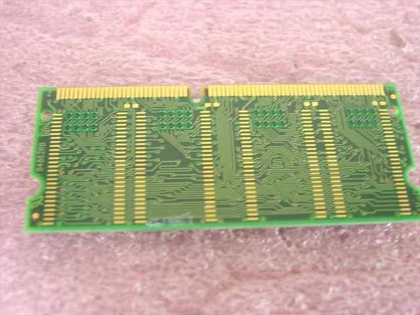 Centon Electronics GIZCT8VDA 128MB SO-DIMM — PCB rear view showing circuit traces and gold edge connector contacts
