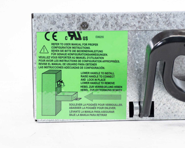 Eaton ASY-0647 side label showing CE and cUL certifications and installation handle instructions
