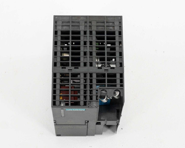 Siemens 6ES7972-0AC80-0XA0 RS485-IS Coupler — top-down view showing ventilation grill, Siemens logo, and terminal/connector layout