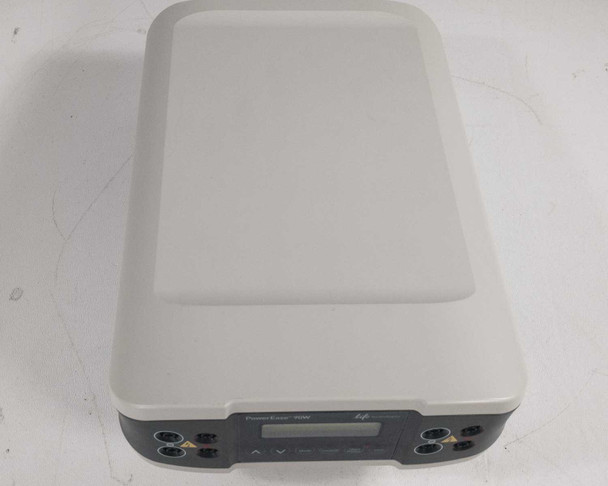 Life Technologies PowerEase 90W PS0090 top view showing overall housing condition with front panel controls visible