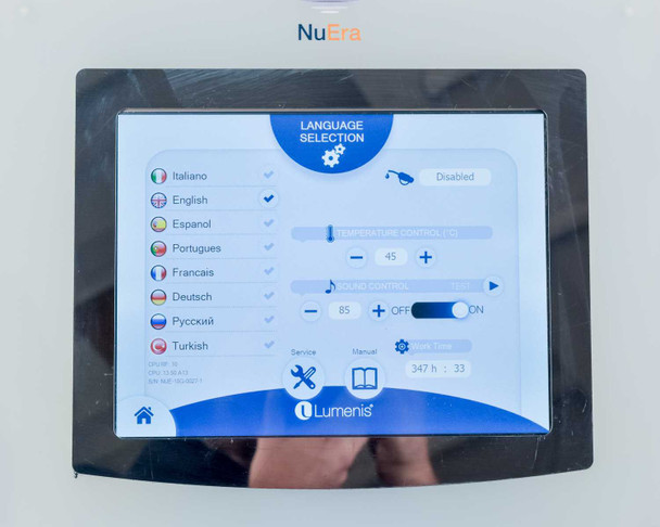 Lumenis NuEra 2018 Tight All-in-One Skin Tightening Machine Includes 3 handsets