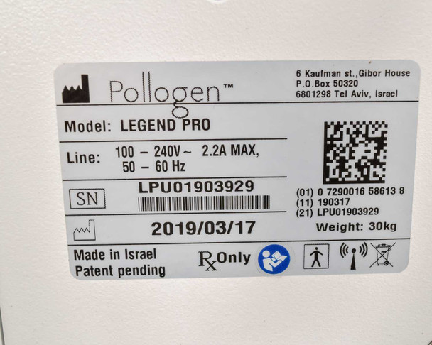 Lumenis Legend Pro 2019 Skin Tightening Laser TriPollar® RF, Applicators 1, 2, 3