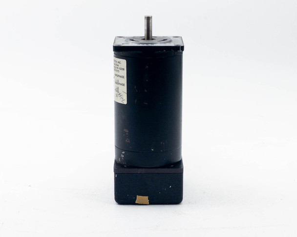 AeroTech 101-SMB2-HM stepper motor standalone motor body side view showing label and output shaft
