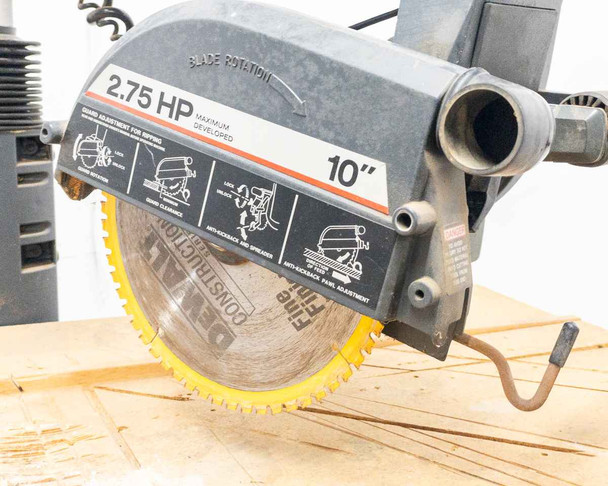 Craftsman radial arm saw – cabinet drawer configuration