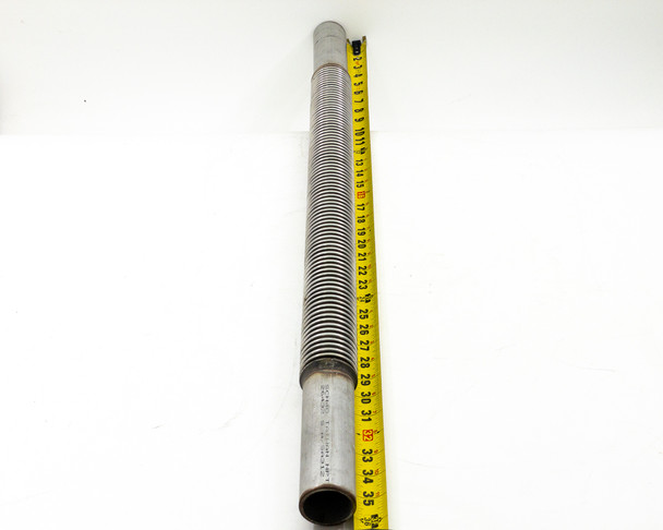 Generic KF40 HD Bellows Vacuum Hose, Stainless Steel, 36", 6" Hose Ends 2" dia.