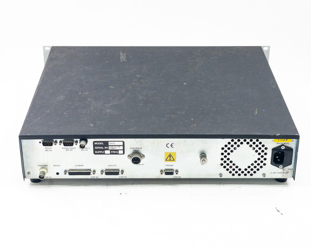 Hiden EPIU ESPion rear panel overview showing all I/O connectors, power entry, and model label