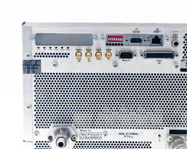 VHF RF power generator – left side profile showing form factor