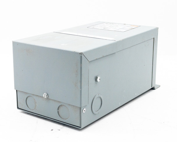 Jefferson Electric 416-1251-000 Buck Boost Transformer — right-side and bottom view showing conduit entry knockouts