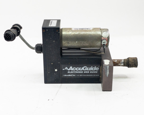 Accuweb MME-1 7303-01 Electronic Web Guide & MTR 3091 Actuator, LC-1-06A Coupler