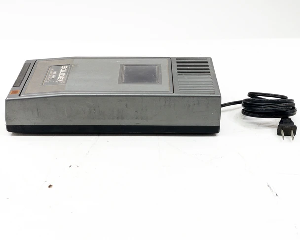 Solidex 828 VHS Tape Video Cassette Rewinder, AC 110V 5W 50/60Hz, Tested
