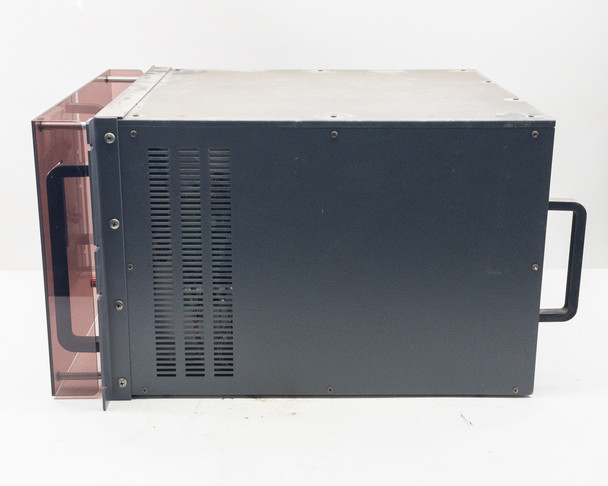 Takasago BWS 40-15 left side view showing ventilation slots and rack handles