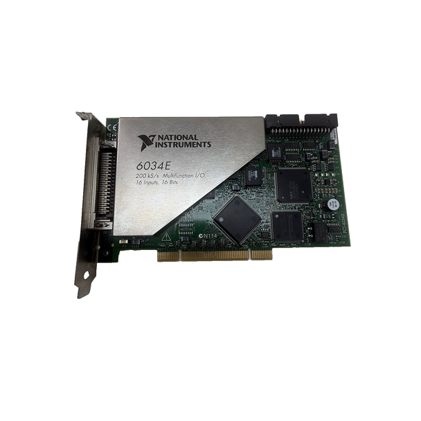 National Instruments PCI-6034E DAQ Card 200 kS/s 16-Bit 16-Input Multifunction