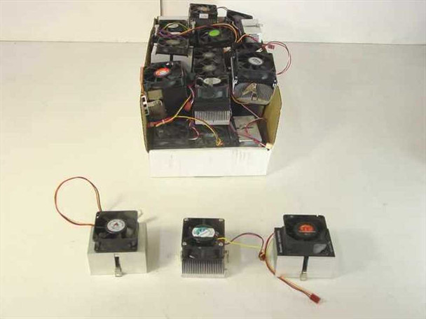 AMD Socket A Socket 462 aluminum heatsink and 3-pin fan assembly