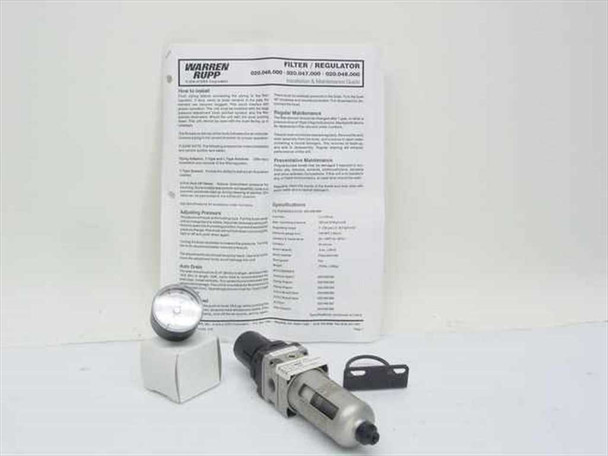 Warren Rupp Filter Regulator 1.0MPa 145 PSIG Max 020-046-000