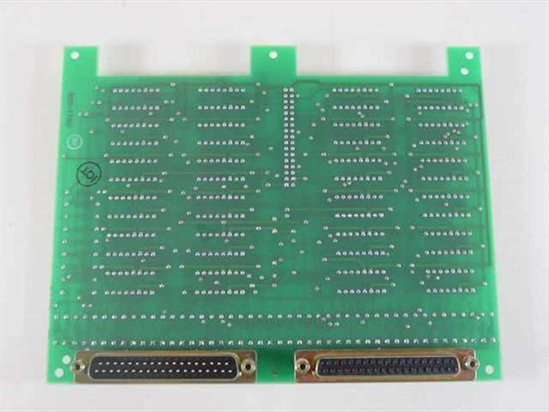 Advanced Imaging Inc 9376902 ELG Board PCB — solder side showing two D-Sub connectors along bottom edge