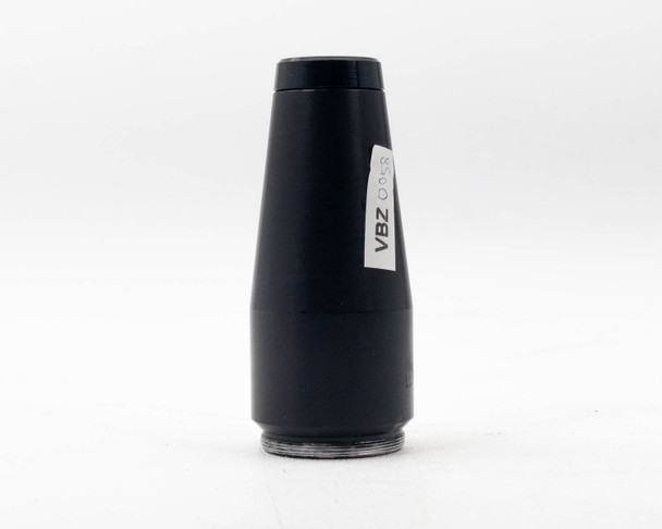 VBZ-0058 objective lens – upright front view showing full conical body with VBZ-0058 label and threaded base