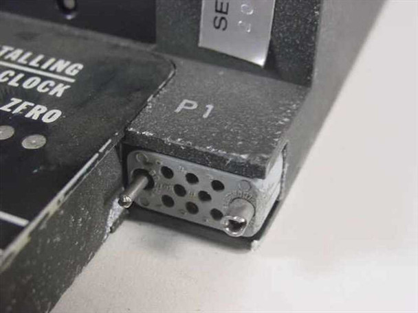 GE 7321-400-3 Military Film Magazine – close-up of P1 multi-pin electrical connector on end panel