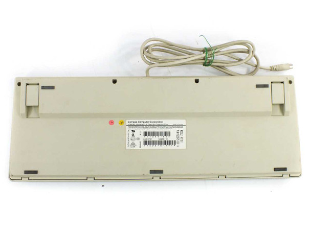 Compaq 160648-001 101-Key Spacesaver PS/2 Keyboard - RT101 160648-101 - YELLOWED