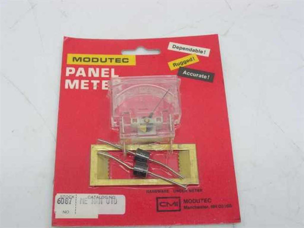 Modutec ME AAA 010 Panel Meter 0~10 Amp AC 1.8-in x 0.75-in Mounting Slot