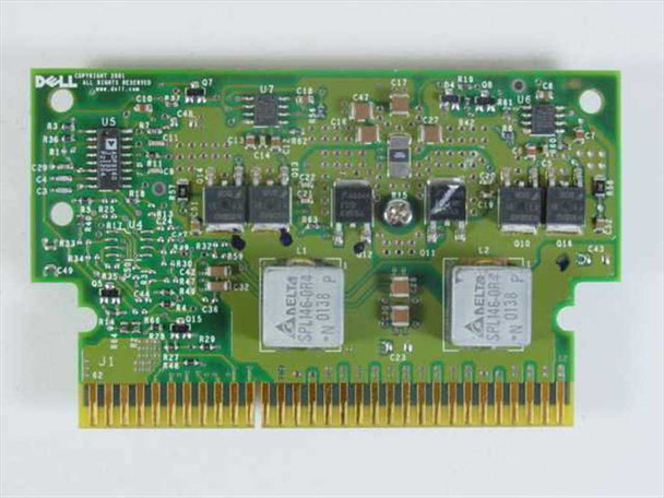 Dell TH-08E309 Voltage Regulator Module – reverse PCB view showing Delta power inductors and surface-mount components