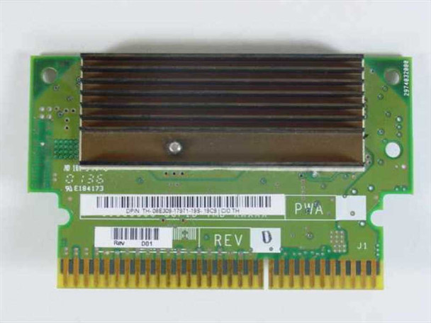 Dell TH-08E309 Voltage Regulator Module Rev D01 – top view showing heatsink and gold edge connector