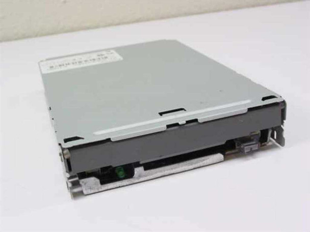 Panasonic JU-256A376PC K1050 1.44MB 3.5 inch floppy disk drive — angled front and top view showing drive slot and bezel