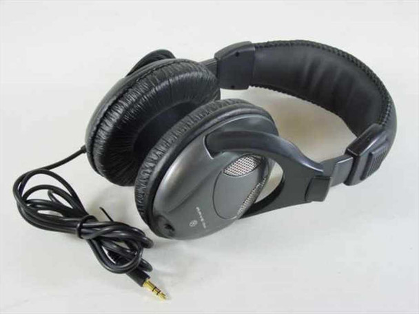Rave-MP Black Stereo Headphones with 3.5mm Jack and 6-Foot Cable