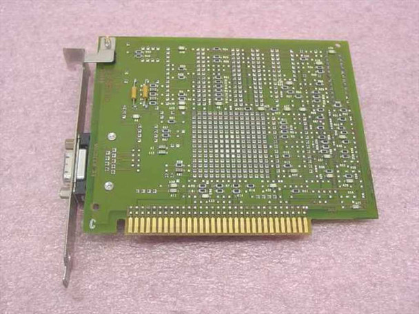 IBM 39F8484 Token Ring ISA card – solder side view showing ISA edge connector and PCB trace layout