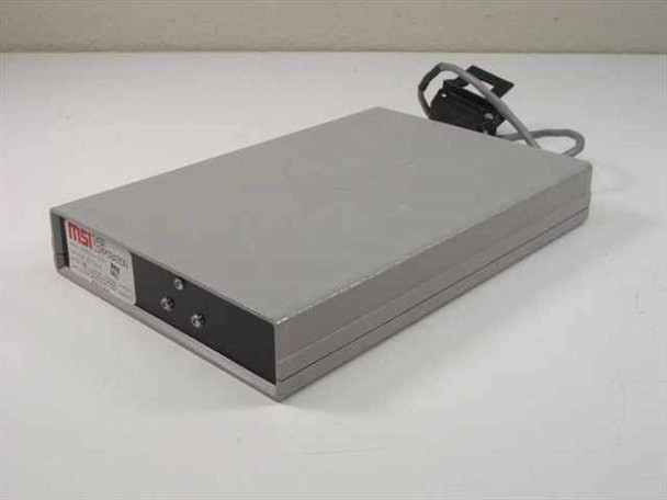 MSI Data Corporation 196001-200 Program Load Module top and side view showing MSI Systems label