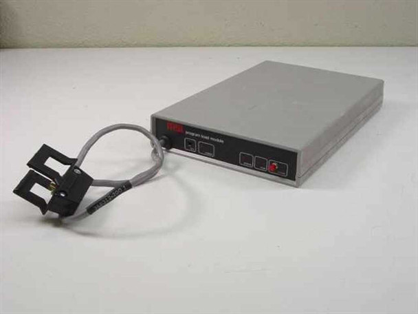 MSI Data Corporation 191000-900 Program Load Module front panel with attached DB9 cable and clip connector