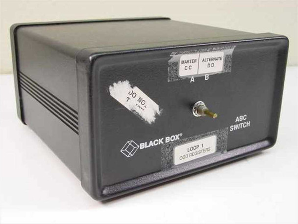 Black Box SW023A-FFF Manual ABC Switch 25-Pin Parallel / Serial 1-to-2