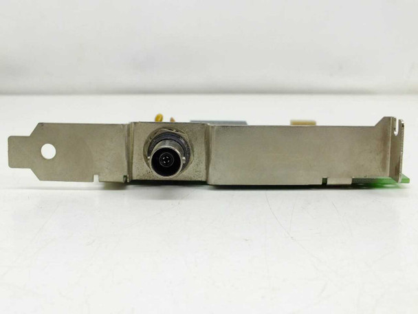 IBM 74F5175 ASP ISA NIC – bracket side profile view showing BNC connector port