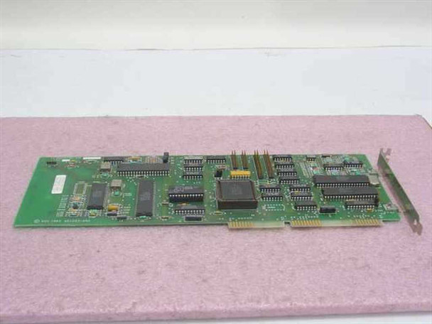 Western Digital WD1003-WA2 ISA MFM controller card — alternate top view showing component side and rear drive connectors