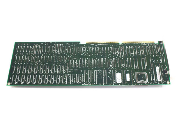Zenith 85-3360-02 SBR204 expansion board — reverse/solder side showing ISA edge connector and PCB trace layout