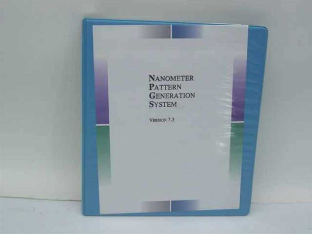 J.C. Nabity Version 7.3 Installation Guide (Nanometer Pattern Generation System)