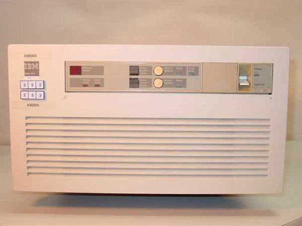 IBM 9335-B01 Disk Drive Carriage front panel view showing IBM logo, device controls, and ventilation grille