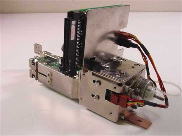 Guzik 2202 HD Amplifier Set – side profile view showing stepper motor, PCB, linear rail, and wiring harness