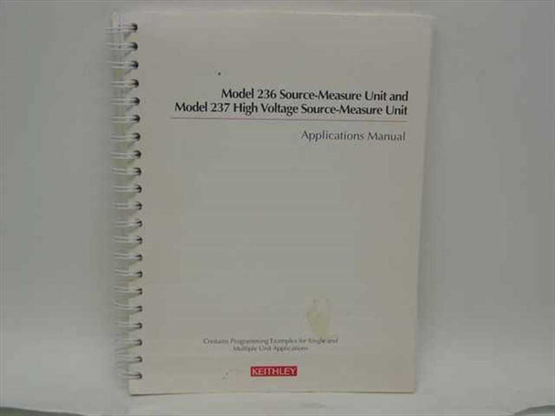 Keithley 236-904-01 Rev. D Model 236/237 Source-Measure and High Voltage Manual