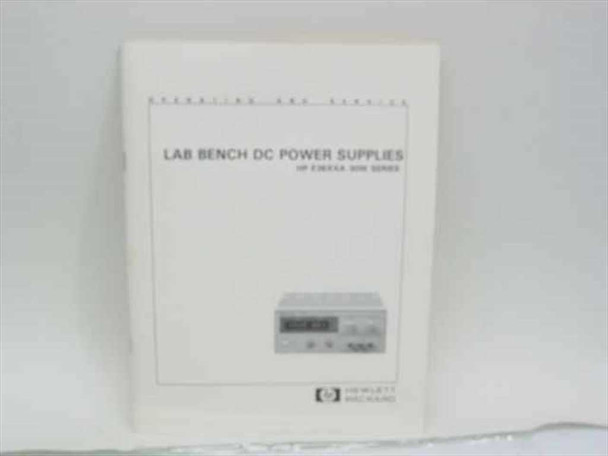 HP 5959-5304 E361XA 30W Bench DC Power Supplies Operating and Service Manual