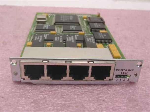 Sun 270-2062-04 4-Port Link Interface Card — front face showing four RJ-45 ports and PORT/LINK LED indicators labeled 0–3