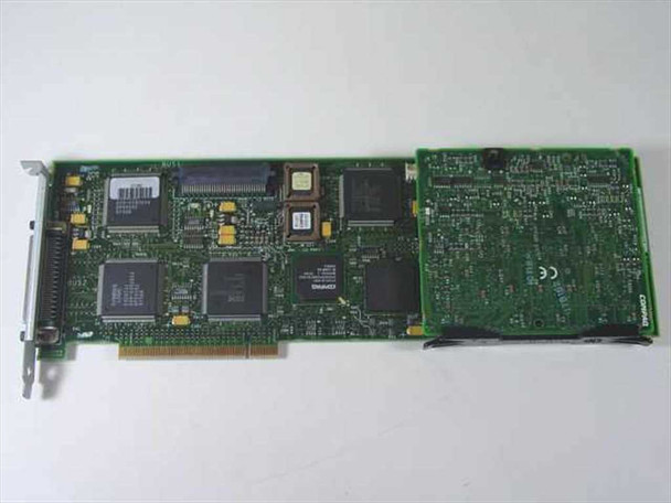 Compaq 295243-001 Smart Array 2DH RAID Controller Card — full top-side PCB view showing main chips and PCI edge connector