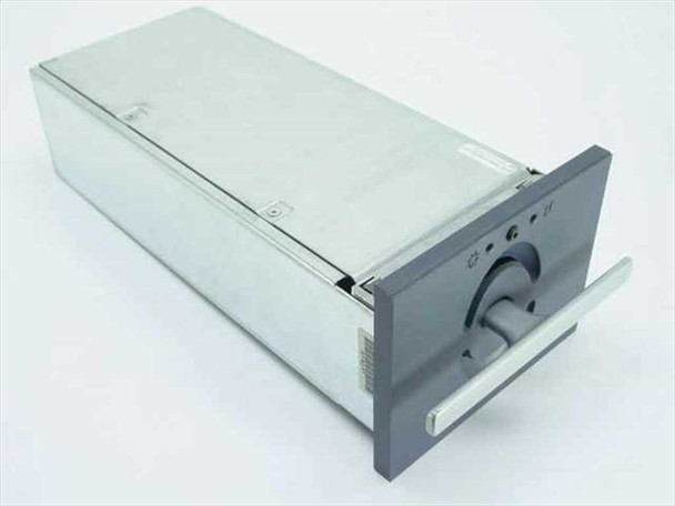 LaCie TX8000 PWR Removable Hot-Swap Power Supply Module – angled view showing metal sled chassis and front pull-handle