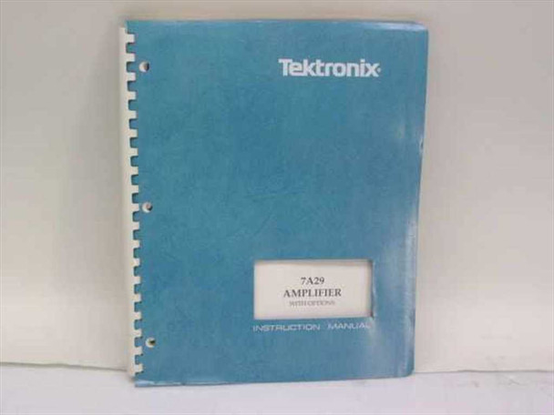 Tektronix 070-1342-01 manual pages showing text clarity and condition