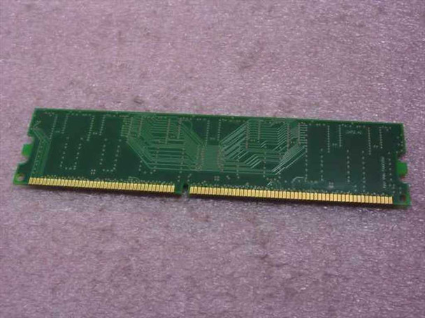 Compaq 175924-001 256MB DDR PC2100 DIMM — rear PCB view showing gold edge connector contacts