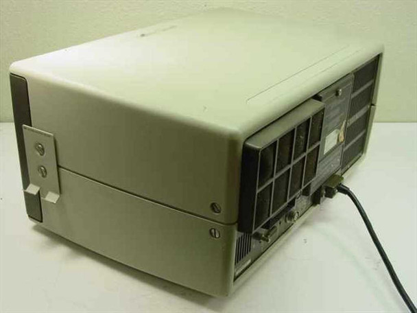HP 78534A Monitor Terminal – rear view showing ventilation grille, rear panel connectors, and attached power cord